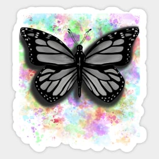 Beautiful Watercolor Butterfly Sticker